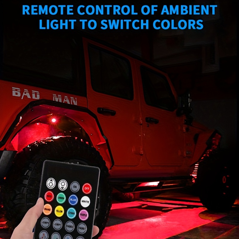 Éclairage intérieur de voiture RGBIC 12V 5V App Smart - Temu Belgium