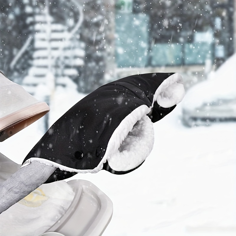 Acheter Gants de poussette chauds d'hiver pour enfants, protège-mains  imperméables, accessoire de landau, gants en polaire épaisse