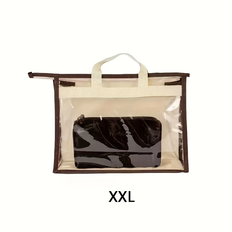 Transparent Handbag Dust Bag Clear Purse Storage Organizer - Temu