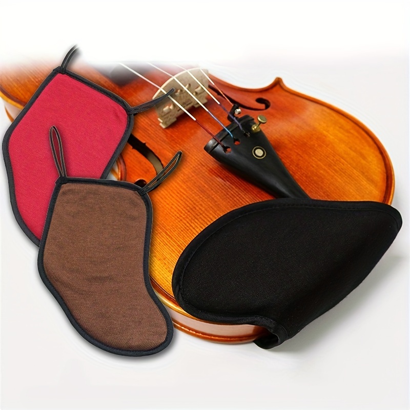 Red Sponge Shoulder Rest - Violin Accessories