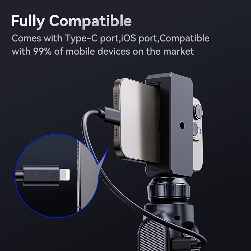 Caméra Endoscopique Étanche IP67, Rotation À 360 Degrés, Fil Dur, 8mm, Pour  Téléphone Android USB, IOS - Temu France
