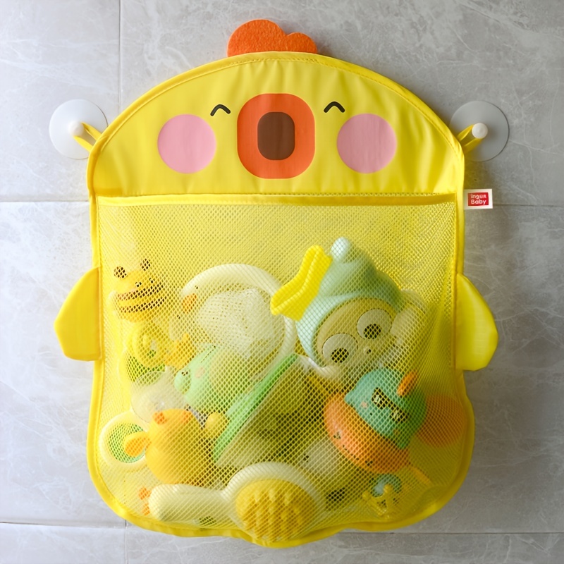 Organizador de juguetes para bañera de bebé, bolsa de
