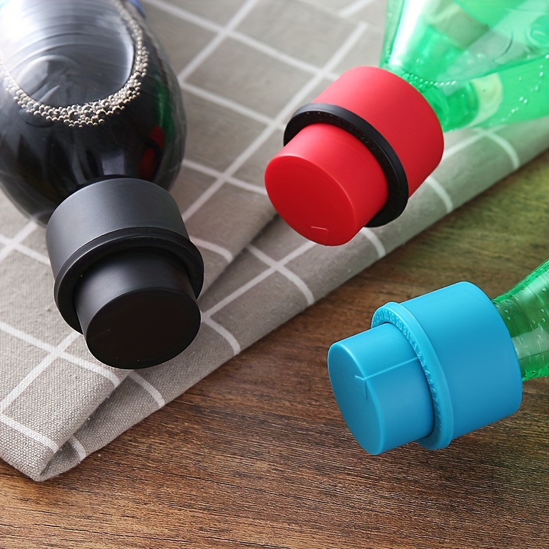 Bottle Stopper Inflatable Airtight Soda Cap Drink Sealer Cap