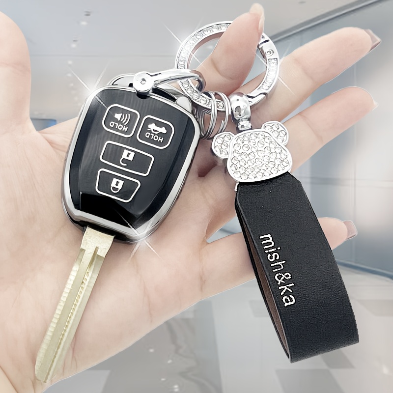 Diamond Toyota Car Key Cover/ Soft Car Key Case/ TPU Key Fob 