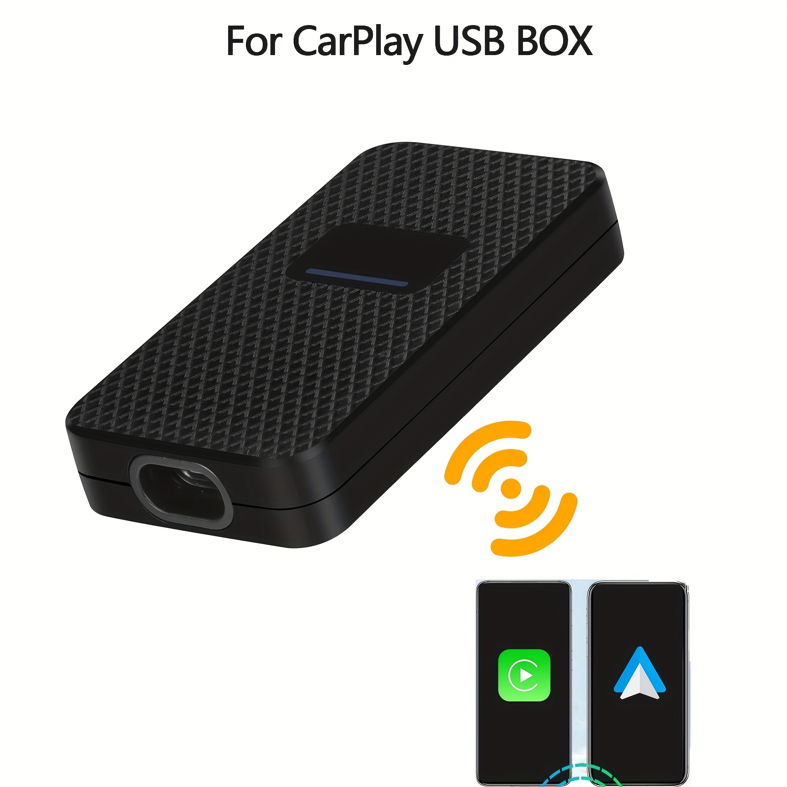 AI Box Pour Carplay/Android Auto Câblé À Sans Fil Carplay/Adaptateur Pour  Android Auto Dongle Support BT USB Type-C - Temu France