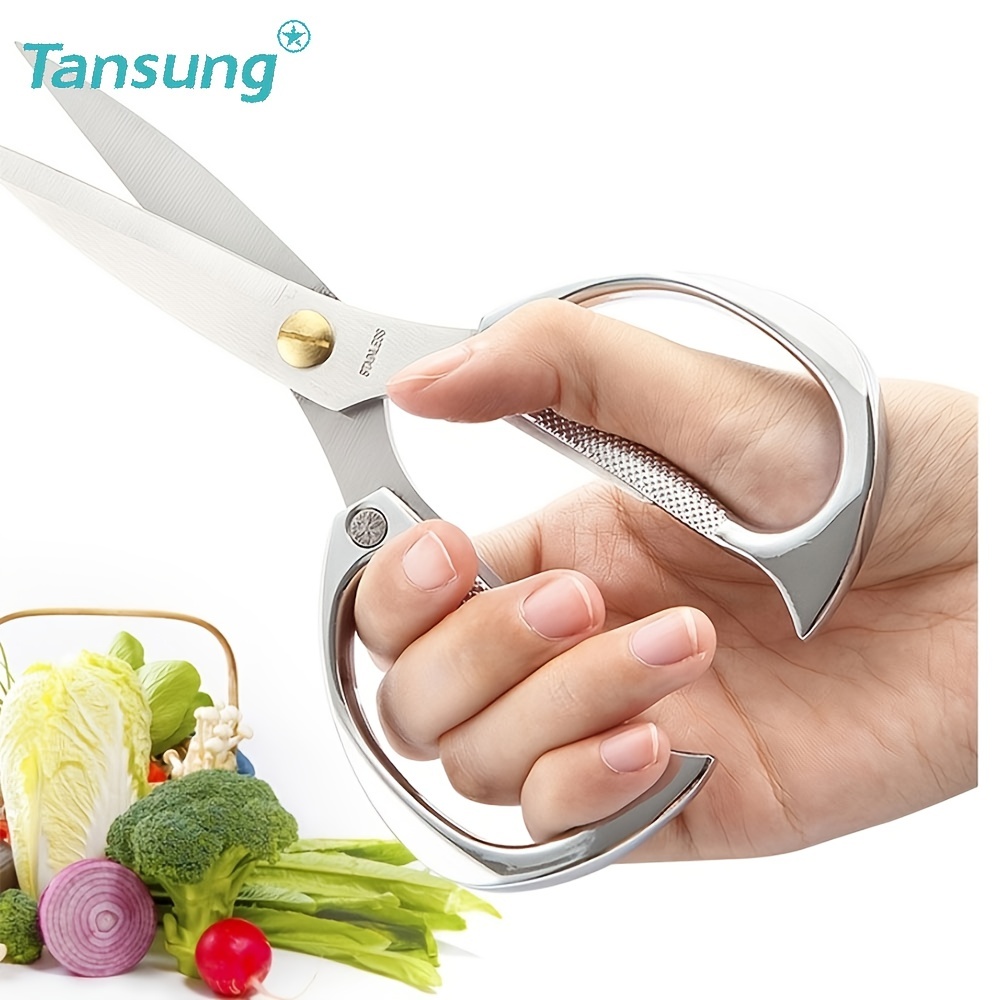 Tansung Multi-functional Stainless Steel Scissors, Household Kitchen Strong  Scissors - Temu