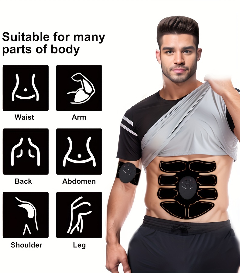 Abdominal Muscle Stickers Abdominal Muscle Massager For - Temu