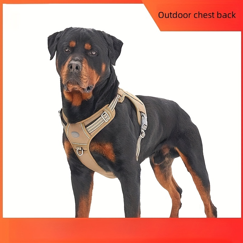 Tactical Dog Harness Harnesses - Temu