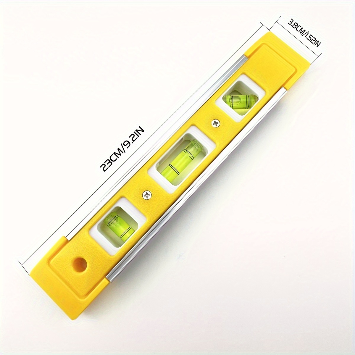 1pc, Mini Level, Magnetic Level Ruler, Mini Industrial Grade Household  Small Level Tool For Measuring
