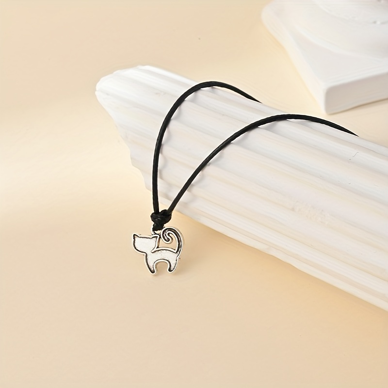 Kitten Braided Bracelet, Cute Gift for Cat Lovers
