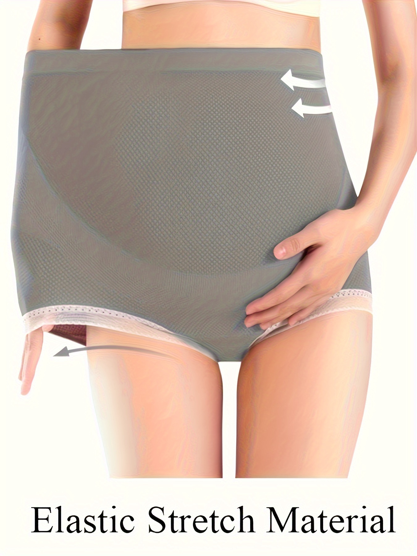🐘Boo&Bub🐘 Cotton Maternity Panties, High Waist Adjustable Belly Pregnancy  Underwear Clothes for Pregnant Women