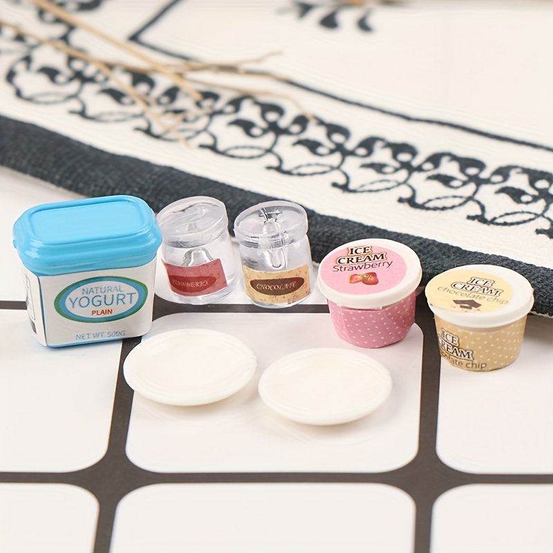 Mini Ice Cream Storage Tubs - Set of 4