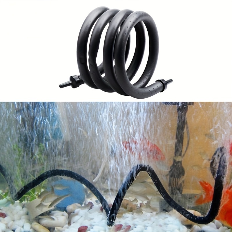 Aquarium air store curtain bubble wall