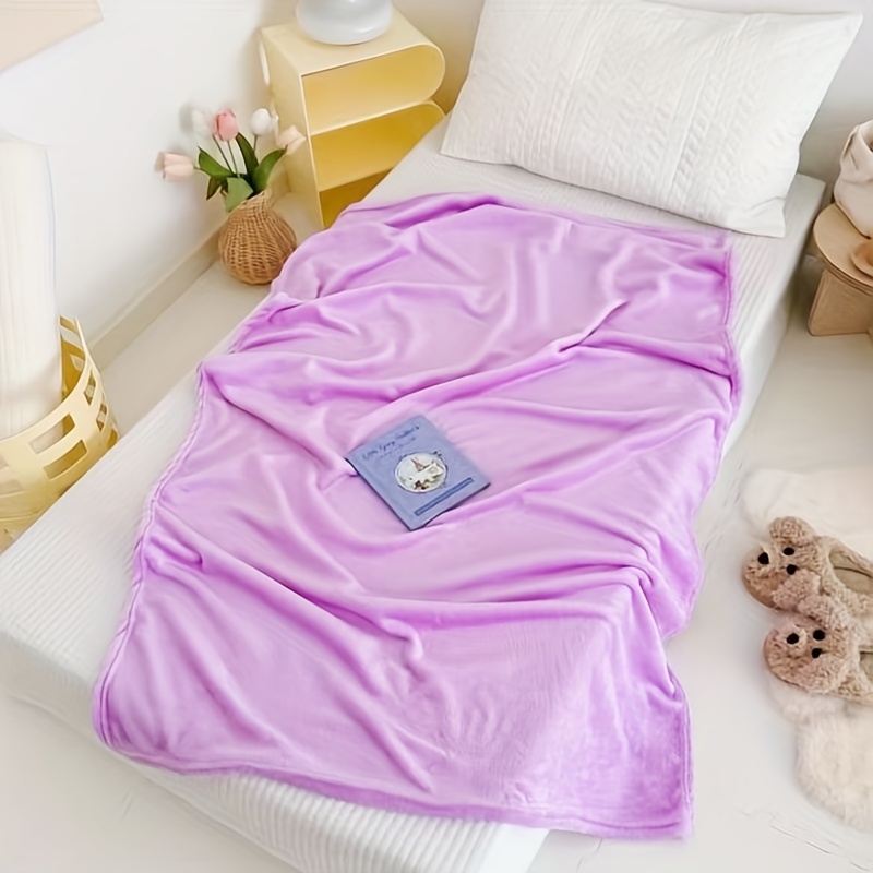 Maternal and Baby Bed Products Small Flannel Blanket