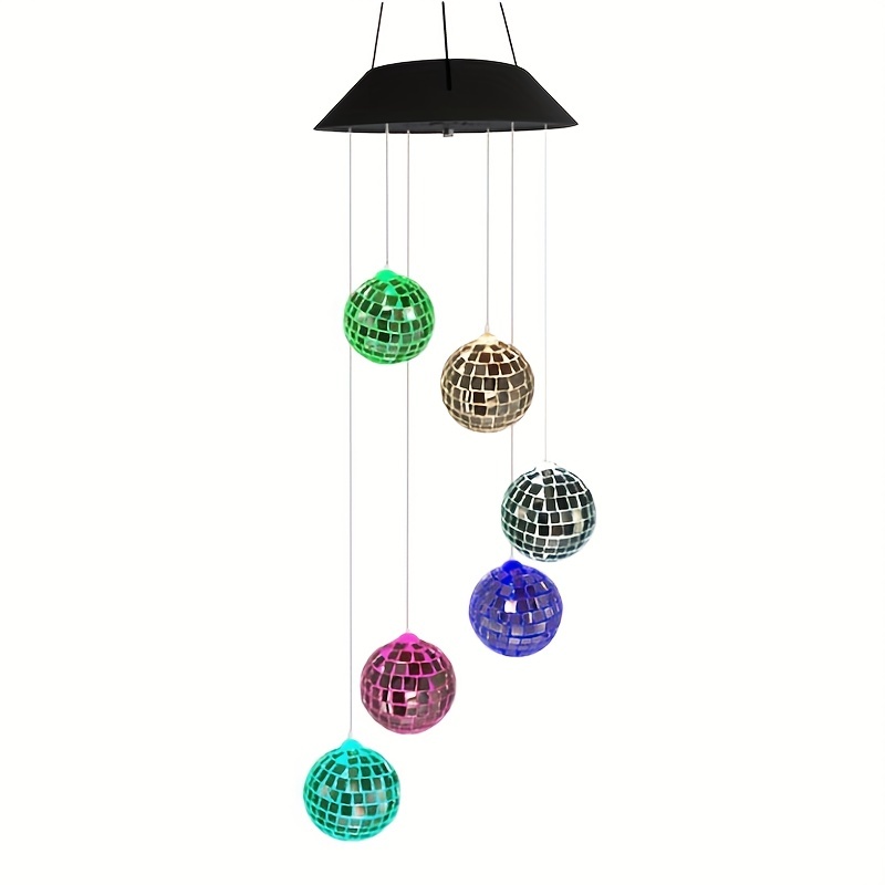 LED light swinging wind chime kit, shaking wind chime, analog wind