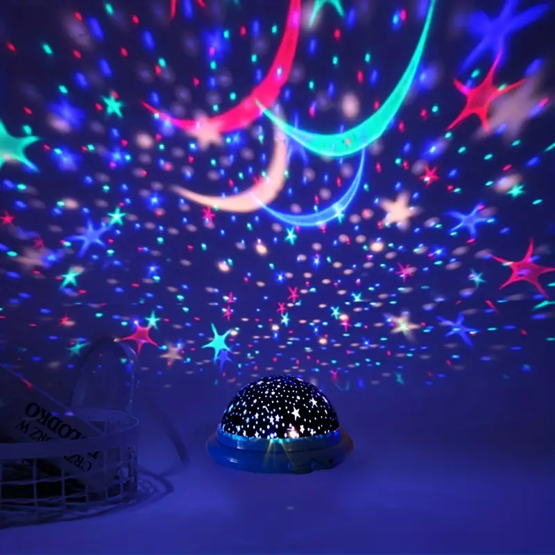 Usb Led Starry Sky Light Projector Bedroom Romantic Starry - Temu