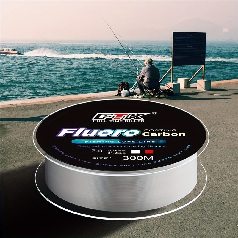11811.02inch Fluorocarbon-Coated Nylon Monofilament Fishing Line, Super  Strong Anti-bite Sensitive Line, Fishing Accessories For Freshwater  Saltwater