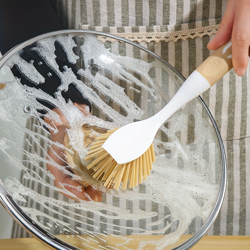 Spazzola Per Piatti Spazzola Per Pentole Prodotti Per La Pulizia Strumenti  Per La Casa Lavastoviglie Spazzola Per Olio Antiaderente Cose Utili  Accessori Per La Cucina - Temu Italy