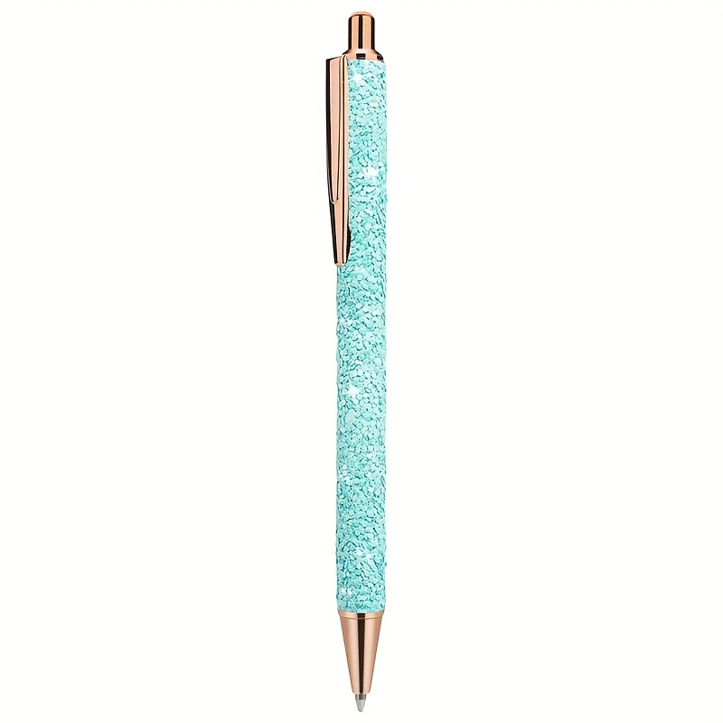 Lovely Diary Pen Luxury Glitter Ballpoint Pen For Women - Temu