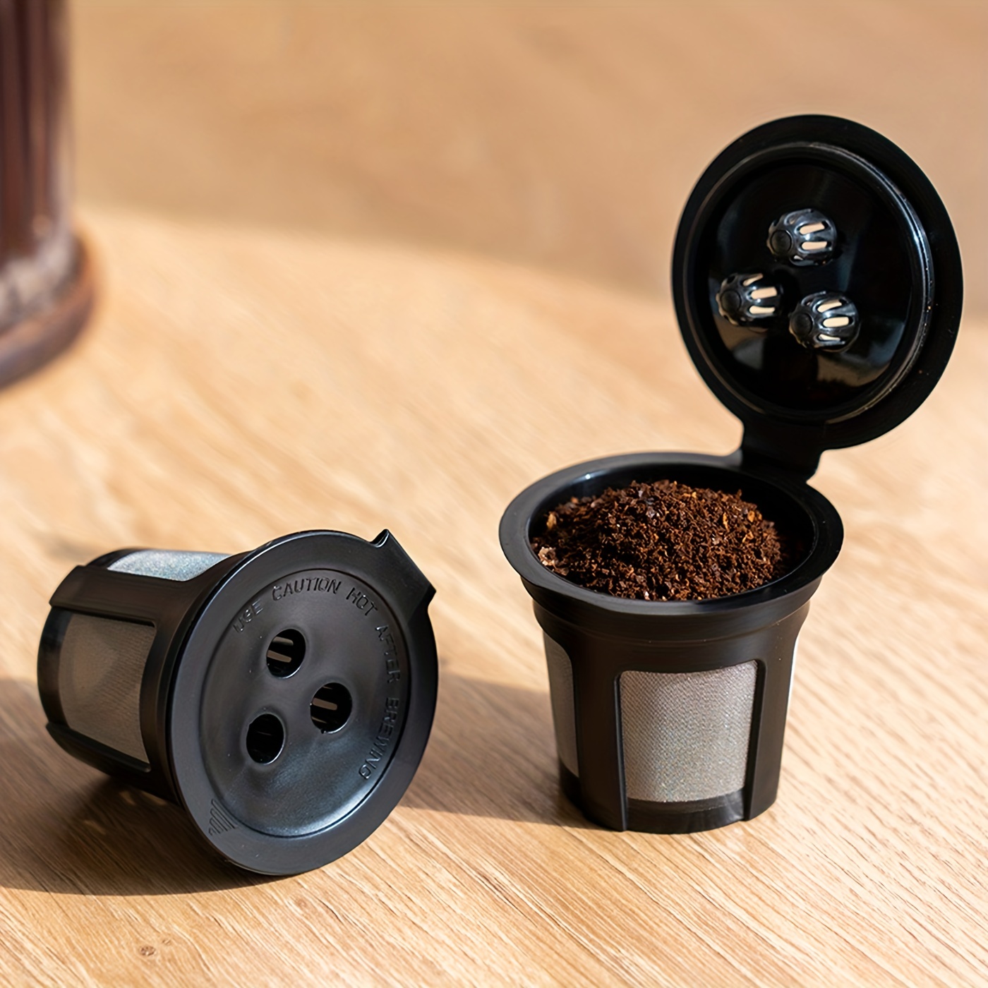  4 Ninja Reusable Coffee Filter Pods for Ninja Dual