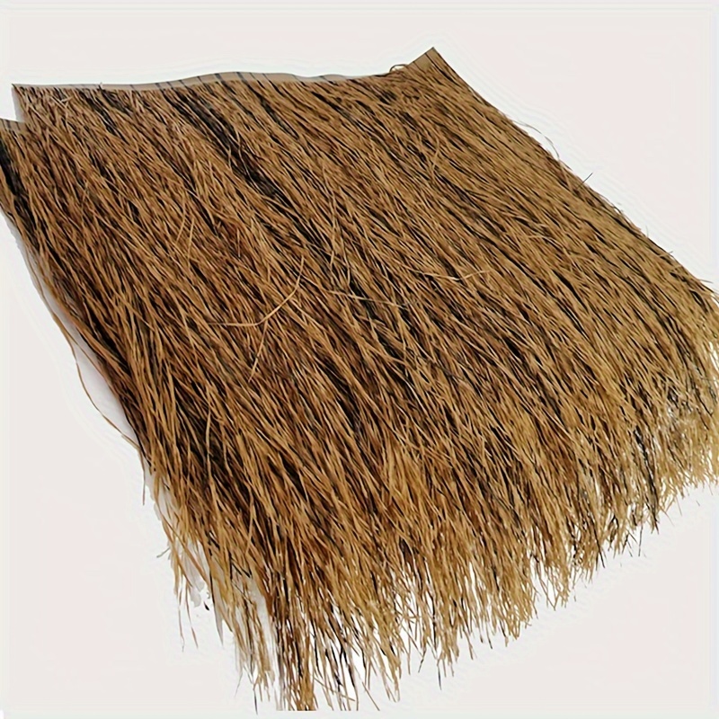 Palm Thatch Simulation Roll Artificial Thatch Tile Fake Straw