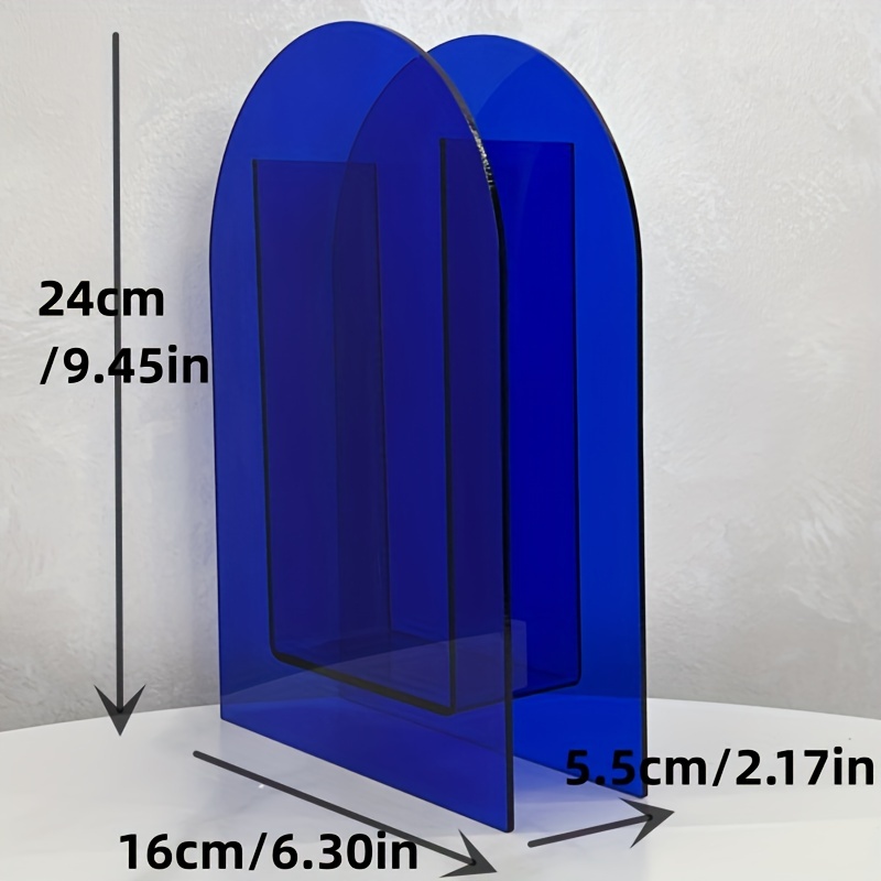 Versatile Acrylic Vase For Home Decor - Semi-round, Options, Weddings, Living Room & Bedroom Display