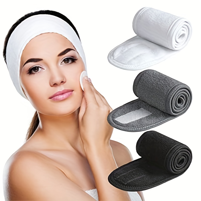 3pcs / Set Spa Fascia Lavare Viso Fascia Lavaggio Viso E Set - Temu Italy