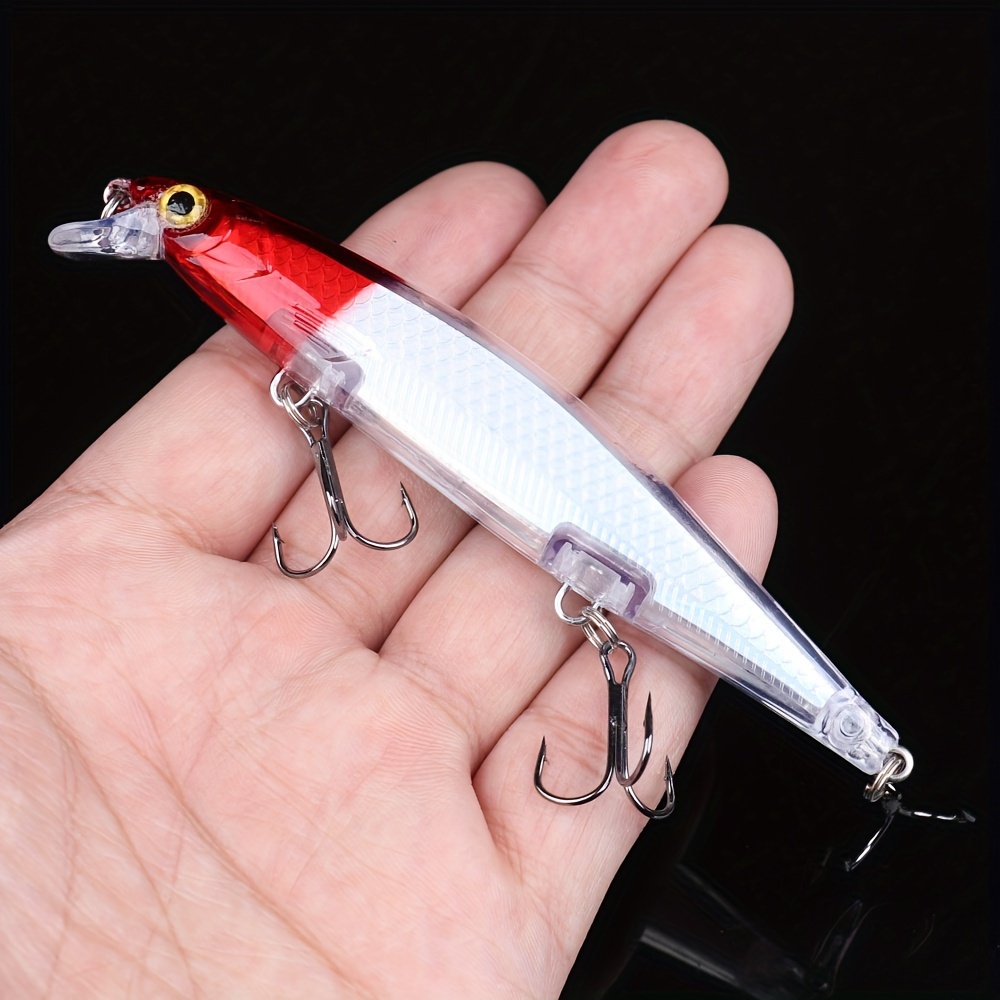 Mini Minnow Fishing Lures Catch Fish Hard Artificial Bait 12 - Temu