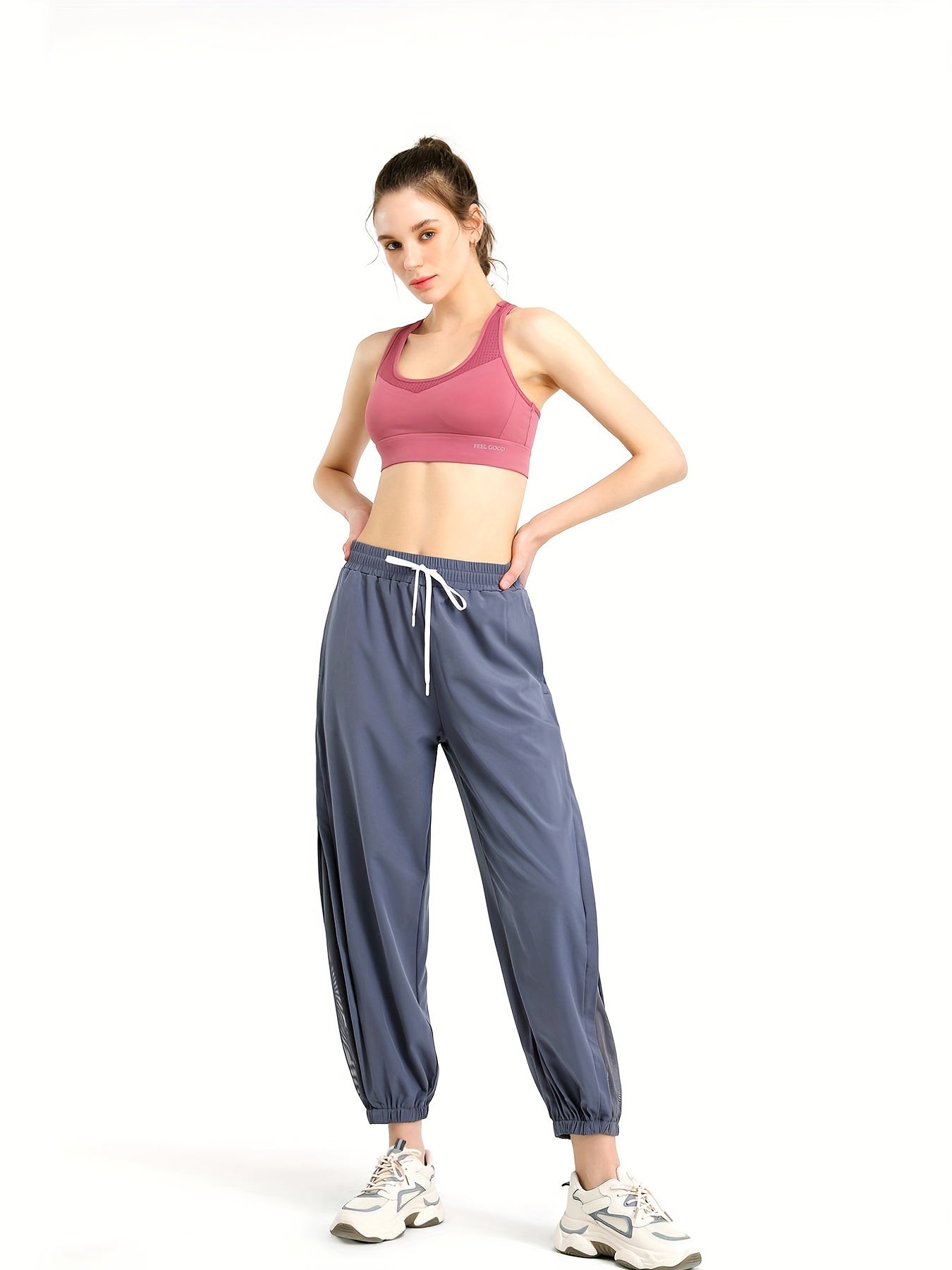 Womens Yoga Casual Loose Sports Trousers Breathable Fitness Pants Bundle  Feet Female Yoga Clothes Quick Drying Pants, Today's Best Daily Deals