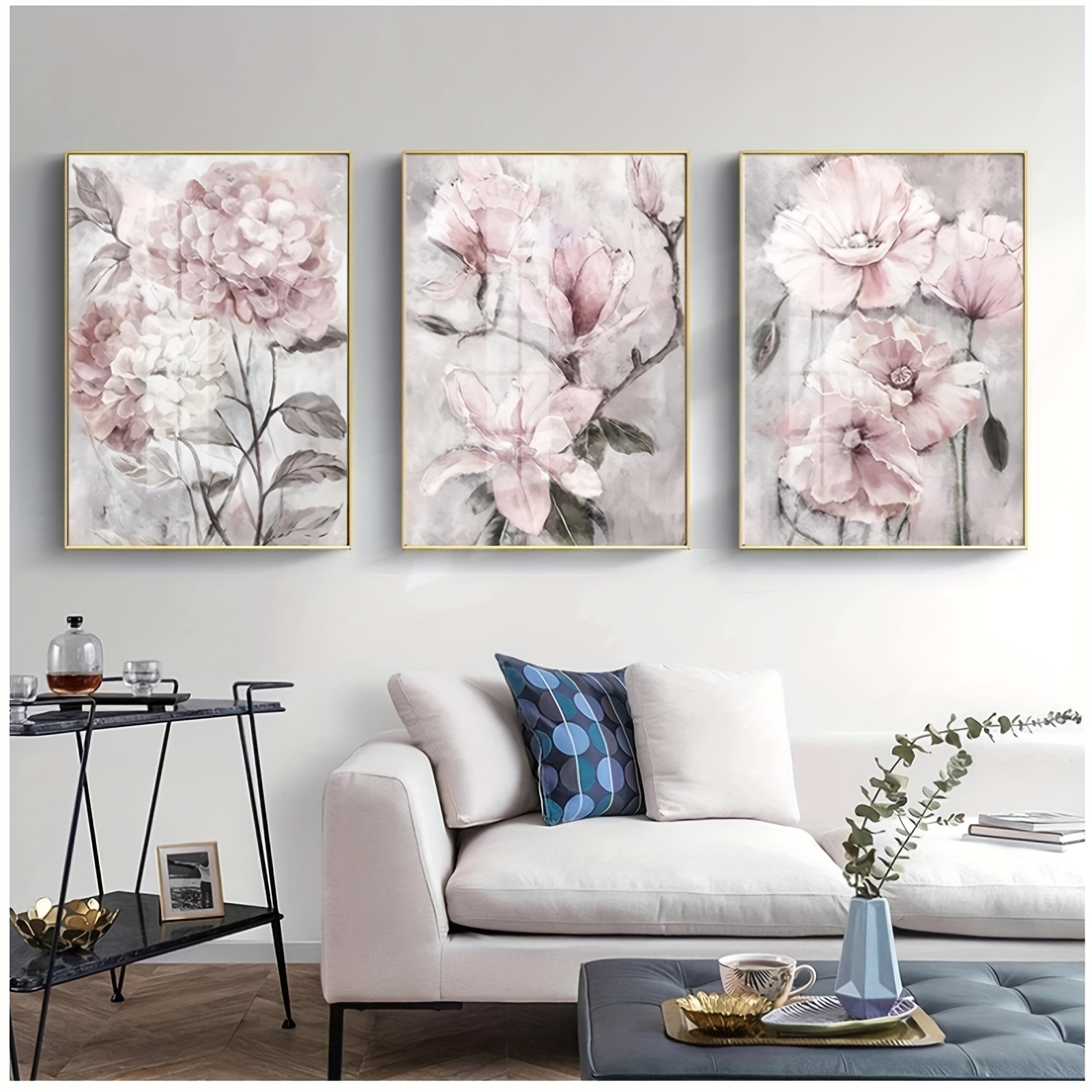 Smile Flower Poster Vintage Posters Retro Aesthetic Room Decor Poster  Decorative Painting Canvas Wall Art Living Room Posters Bedroom Painting