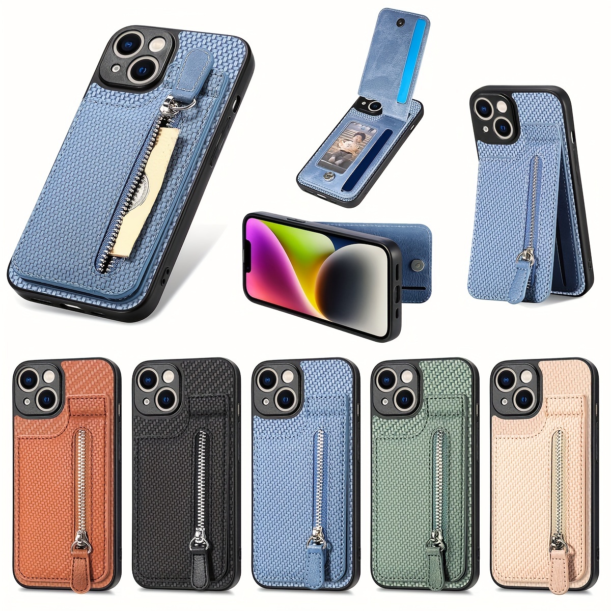 Leather Case for iPhone 13 12 11 PRO 6 7 8 Plus X Xr Xs Max Se