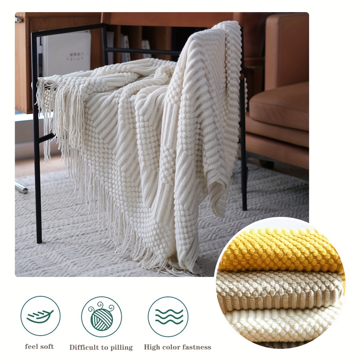 Multi-functional Cover Blanket, Sofa Blanket, Blanket, Blanket, Bed Runner Blanket, 1pc