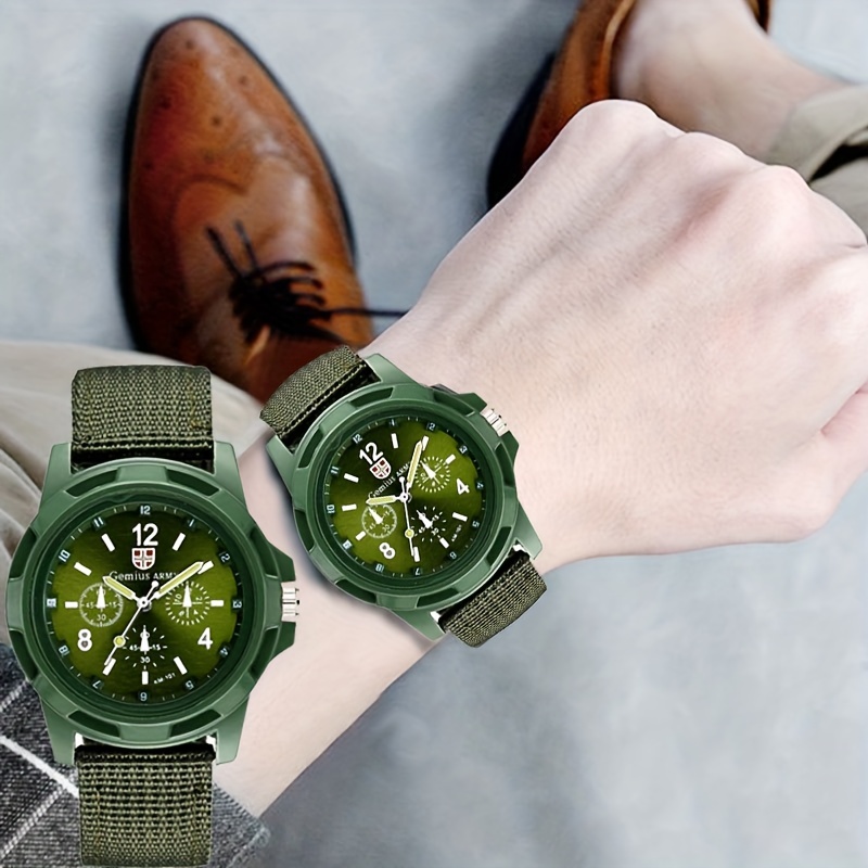 CUENA Relógio masculino de pulso à prova d'água com cronógrafo de quartzo,  relógios masculinos modernos e modernos, relógio esportivo com pulseira de