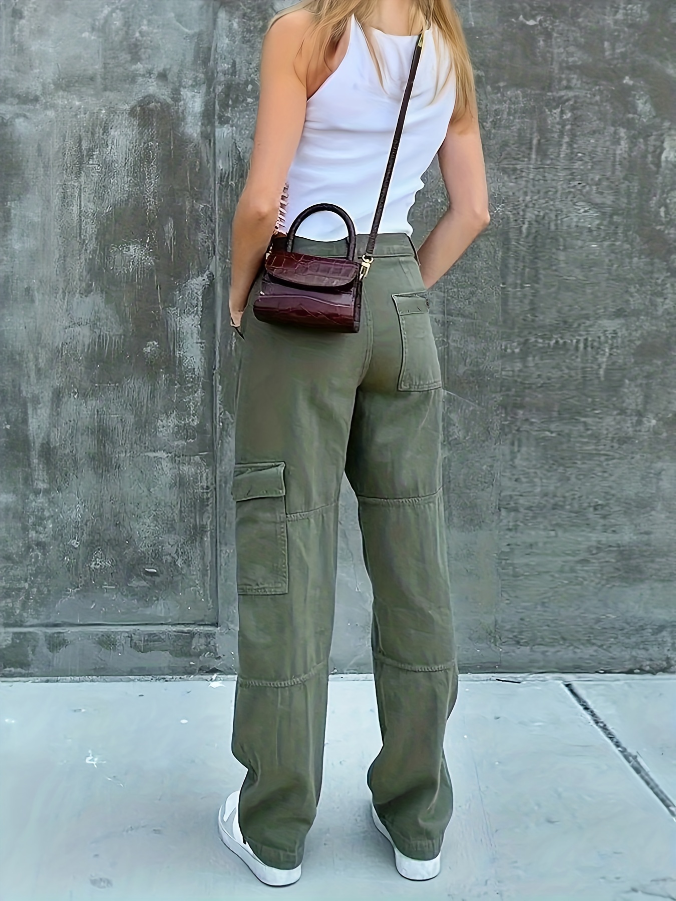 Pantalon Tipo Militar Para Mujer