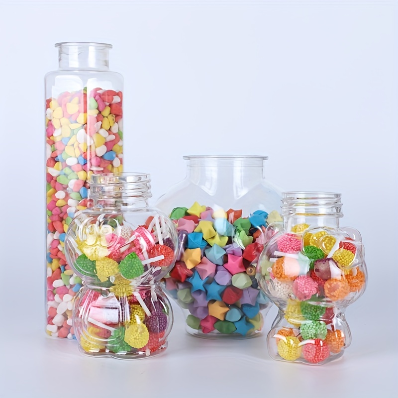 Candy Jars Small Round Pet Plastic Fish Bowls For Parties - Temu