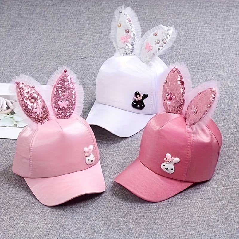 Cute Small Animal Ears Baby Flap Hat Four Seasons Fashion - Temu