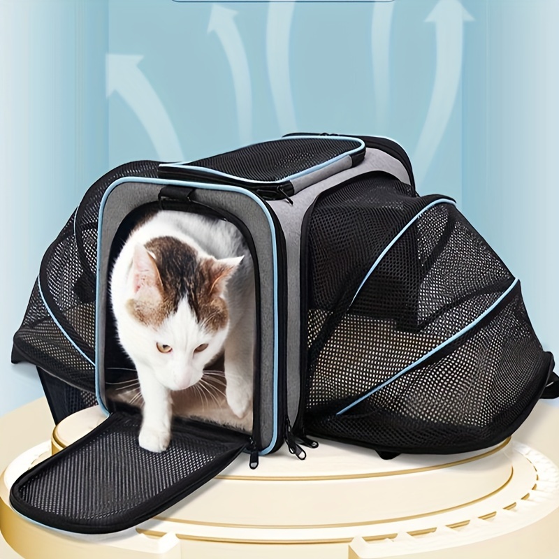 Crossbody Pet Carrier Bag For Dogs Cats Portable Cat Carrier - Temu