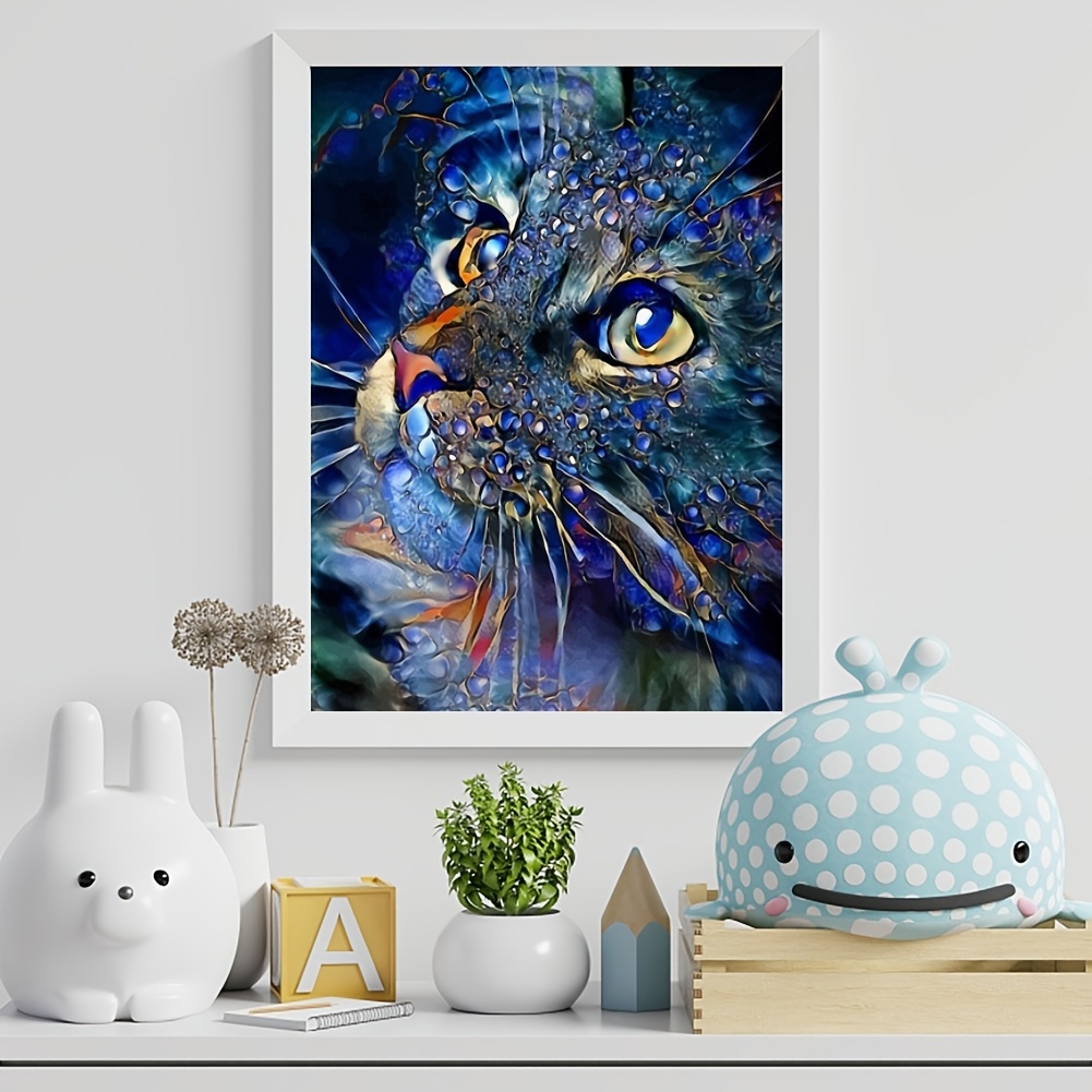 Abstract Cat Diamond Painting Kit