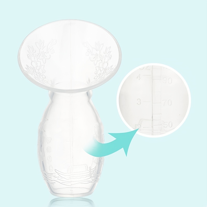 100ml Silicone Manual Control Breast Pump, Breast Milk Collector