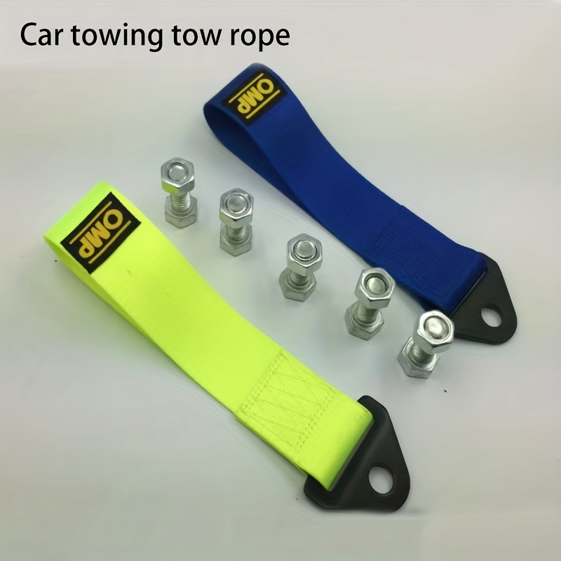 TOTMOX Sangle de remorquage avec crochet Accessoire de remorquage pour  voiture Corde de remorquage à usage intensif