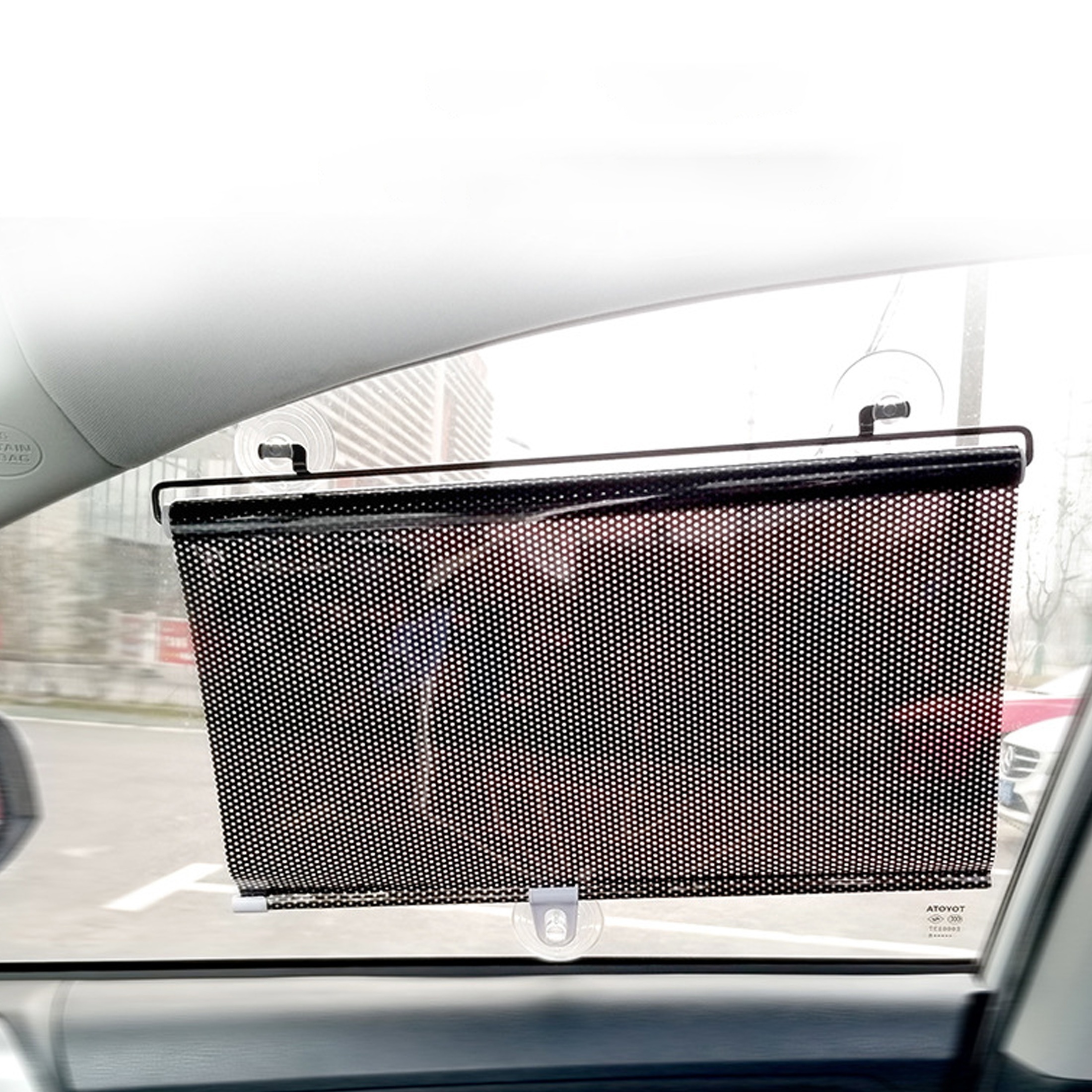 Retractable Sunshade Curtain Blinds Shades Without Punching - Temu