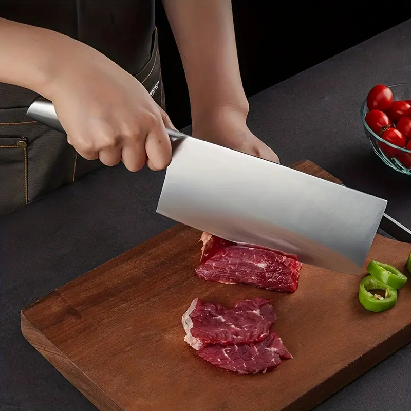 Kitchen Knife, Household Cutting Knife, Chef Special Slicing Knife, Meat Cutting  Knife, Large And Full Kitchen Chopping Knife, Fruit Knife Set V9195 - Temu
