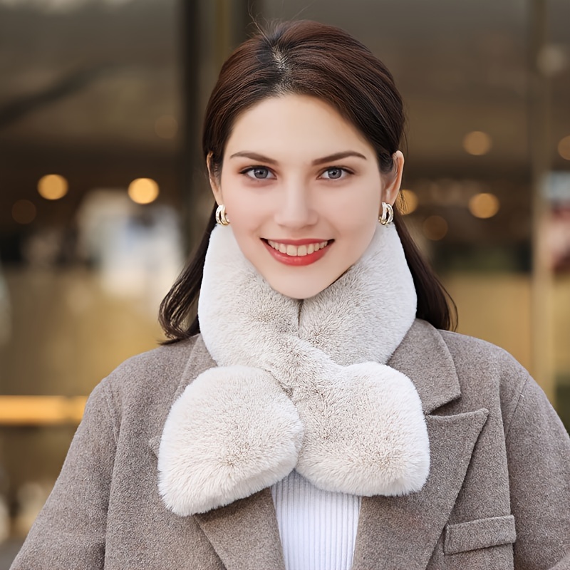 2021 inverno grande collo di pelliccia di volpe sintetica cappotto di  pelliccia finta sciarpe lusso donna