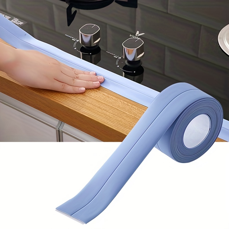 2 Roll 3.2M Waterproof Sealing Tape Bathroom Kitchen Caulk Strip Sink  Bathtub Sealer PVC Self