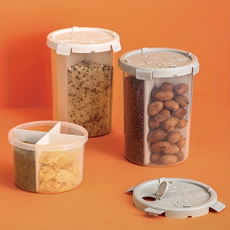 Glass Food Storage Containers With 3 Compartments With - Temu