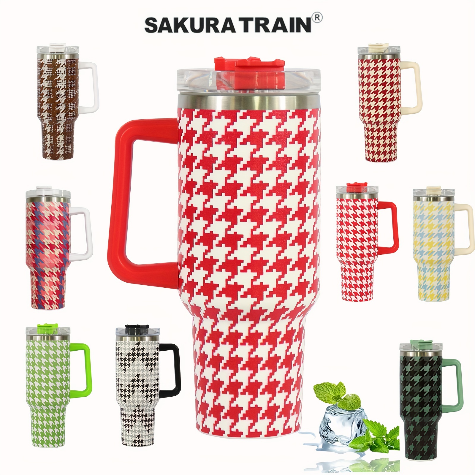 Sakura Train Travel Tumbler 5d Printed Sunflower Travel Cup - Temu