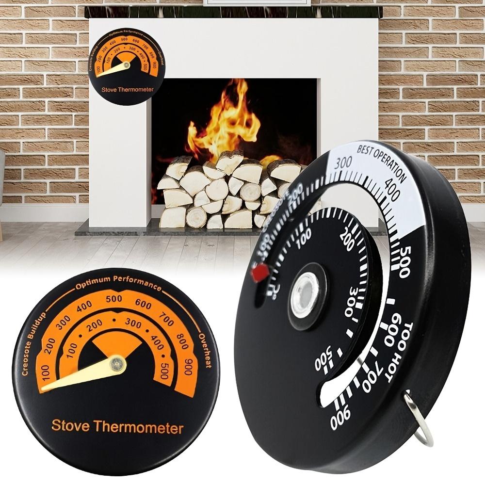 Oven Thermometer, High Sensitivity Magnetic Thermometer, for Fireplaces