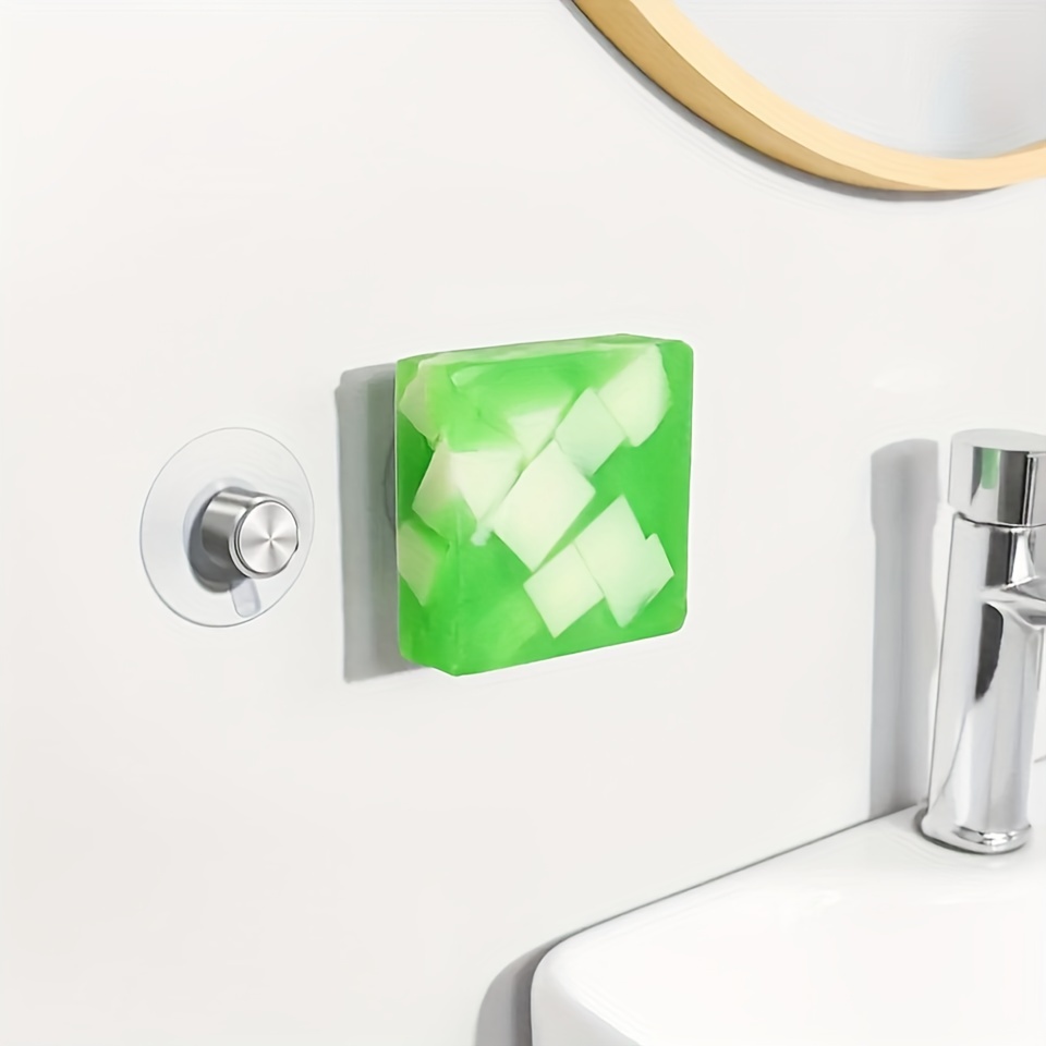 Stainless Steel Magnetic Soap Dish for Bathroom Organization