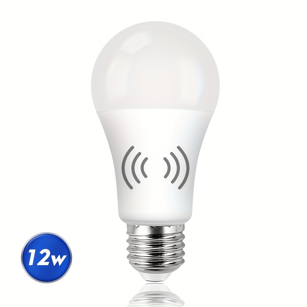 Acquista 12W E27 LED Lampadina con sensore di movimento Lampada a