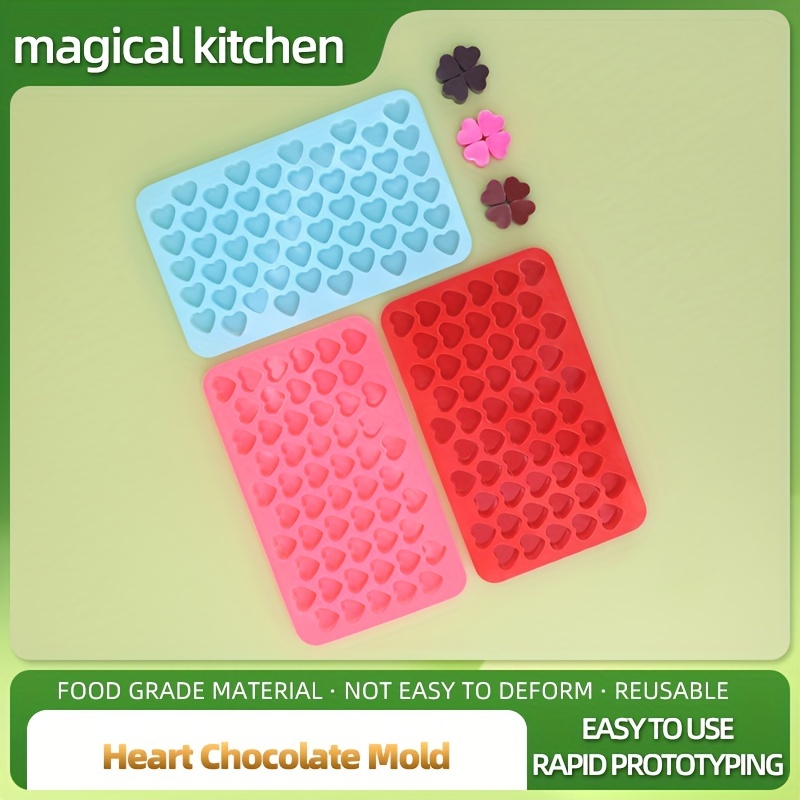 Love Heart Round Ice Lattice Mold Summer Jelly Ice Cube White Cold Powder  Silicone Mold - Temu